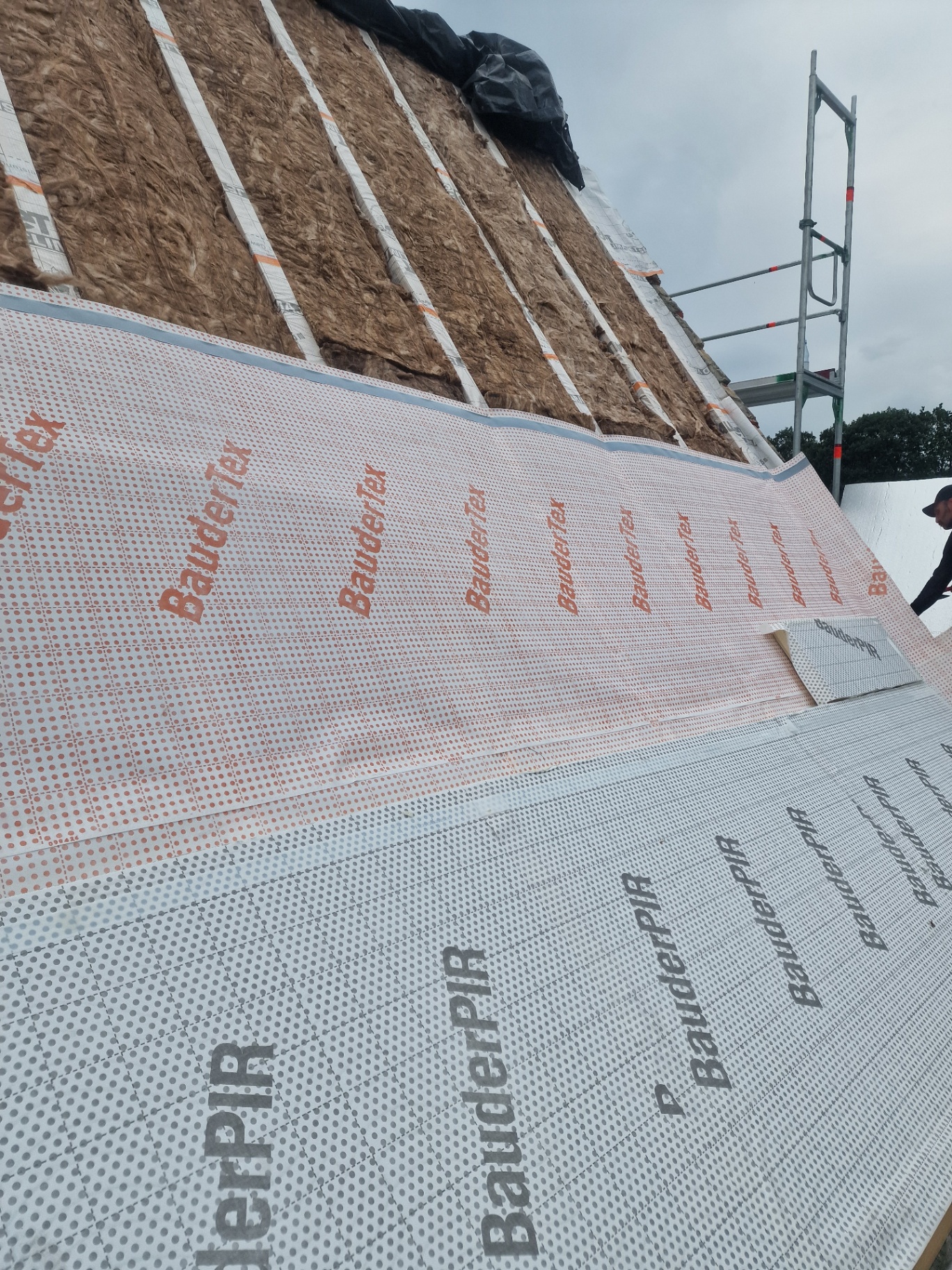 Dachdämmung mit BauderPIR